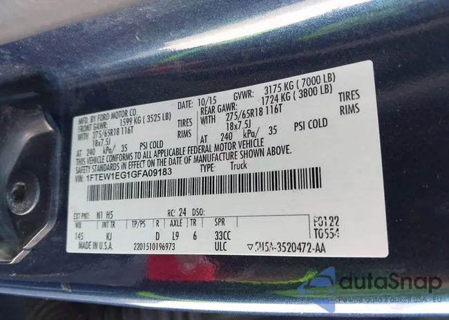 1FTEW1EG1GFA09183: 44335450