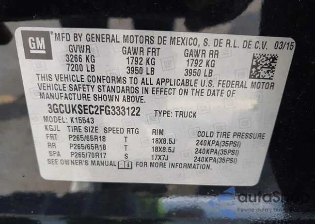 3GCUKSEC2FG333122: 44334582