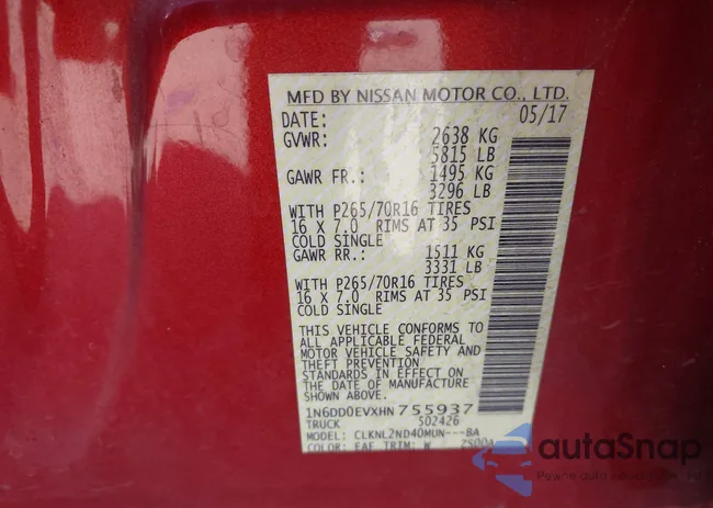 1N6DD0EVXHN755937: 44334596