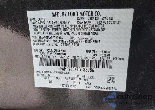 1FAHP2E8XFG183986: 44334652