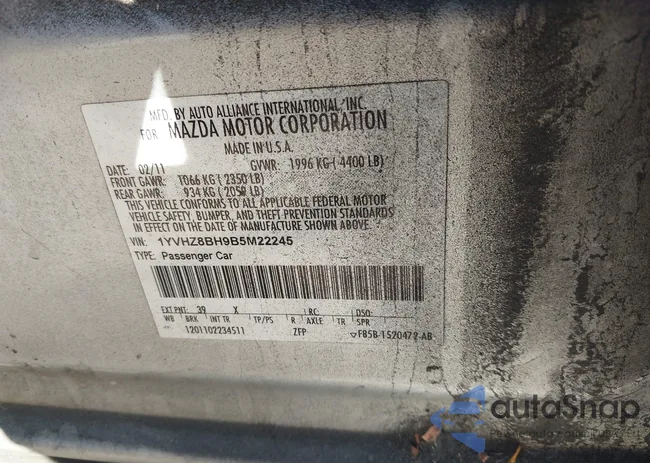 1YVHZ8BH9B5M22245: 44334850