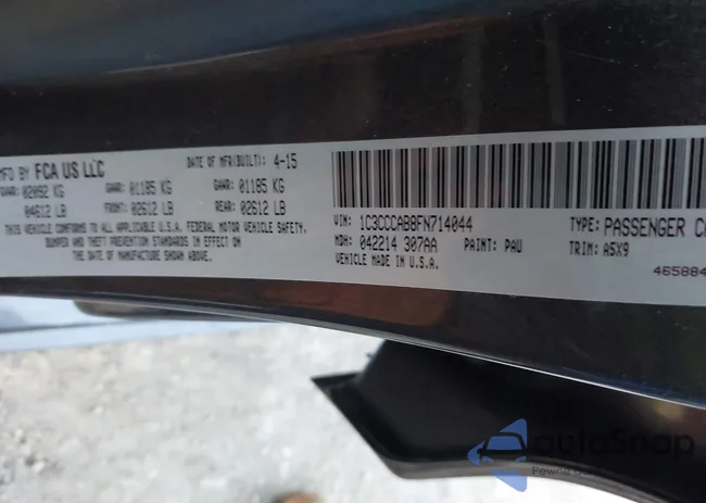 1C3CCCAB8FN714044: 44336041