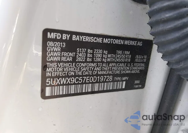 5UXWX9C57E0D19728: 44336285