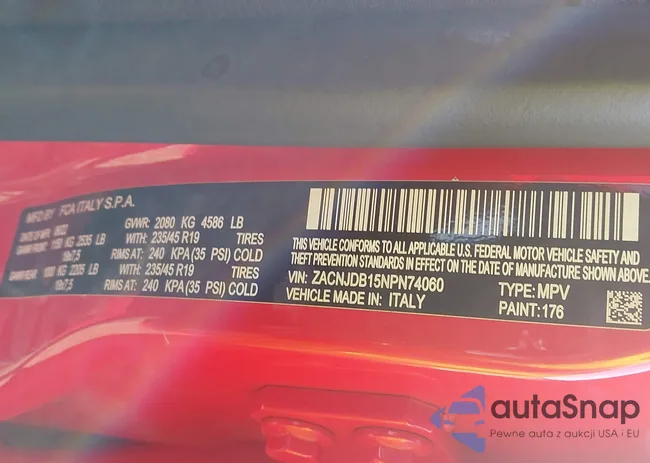 ZACNJDB15NPN74060: 44336543