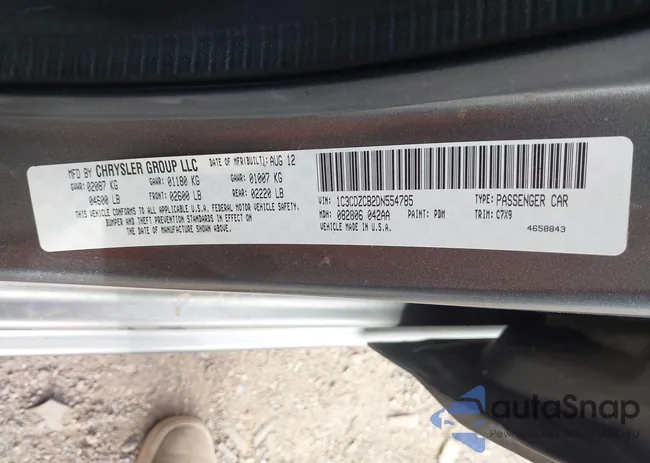 1C3CDZCB2DN554785: 44335630