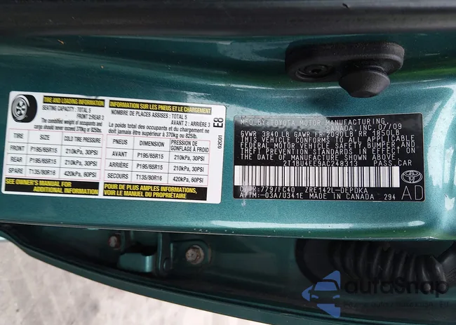 2T1BU4EE9AC248313: 44335755