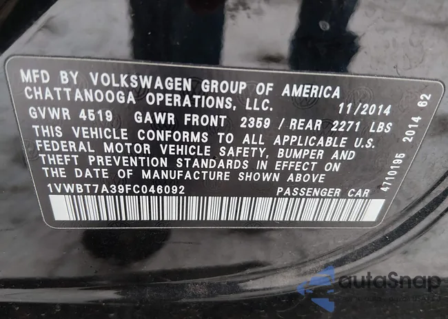 1VWBT7A39FC046092: 44335770