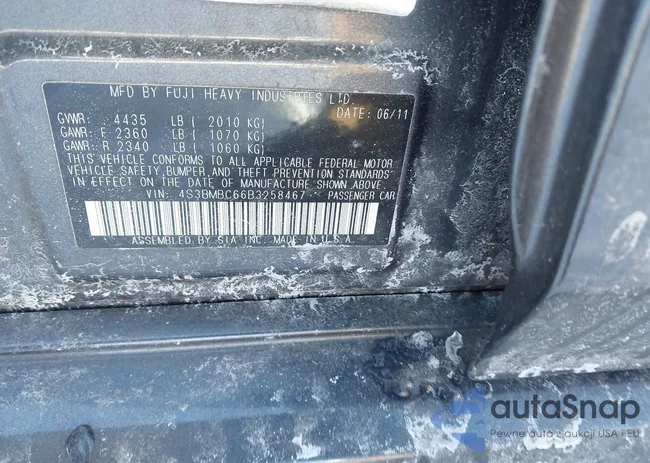 4S3BMBC66B3258467: 44337080