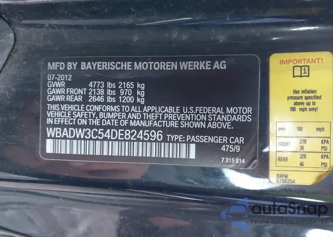 WBADW3C54DE824596: 44337272