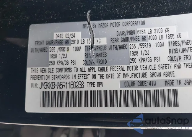 JM3KKBHA5R1160238: 44337363