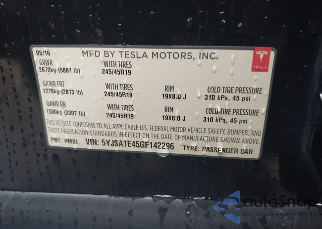 5YJSA1E45GF142296: 44336868