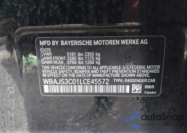 WBAJS3C01LCE45572: 44336893