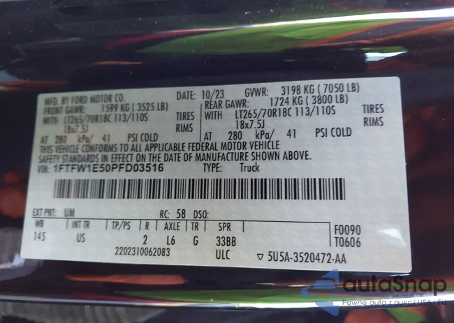 1FTFW1E50PFD03516: 44338064