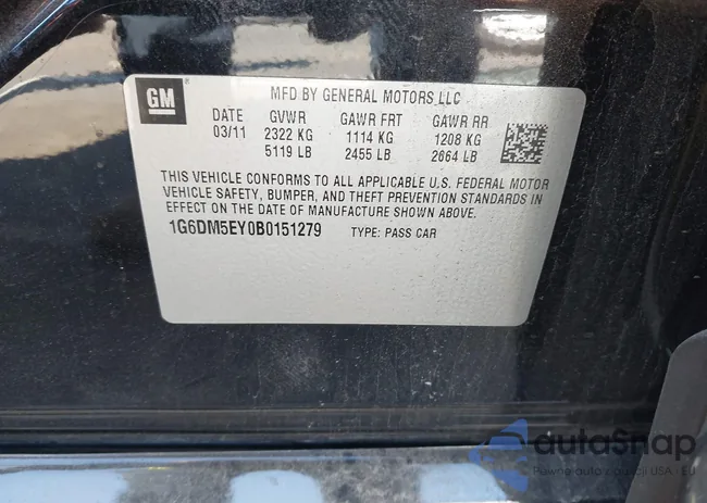 1G6DM5EY0B0151279: 44338079