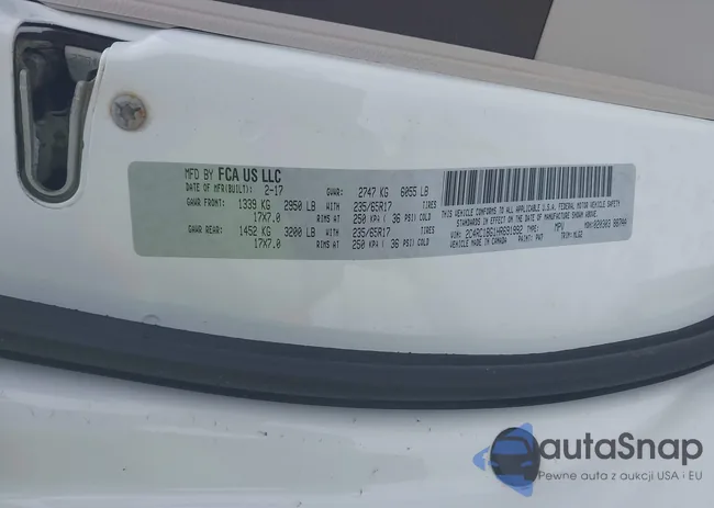 2C4RC1BG1HR691992: 44338313