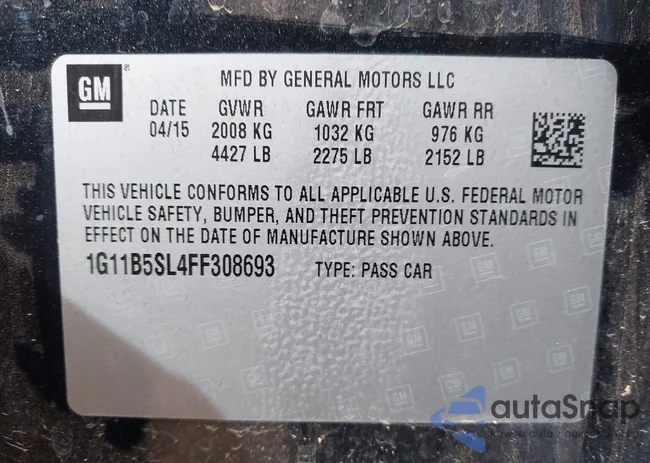 1G11B5SL4FF308693: 44338329