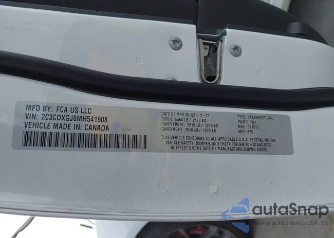 2C3CDXGJ6MH541908: 44338531