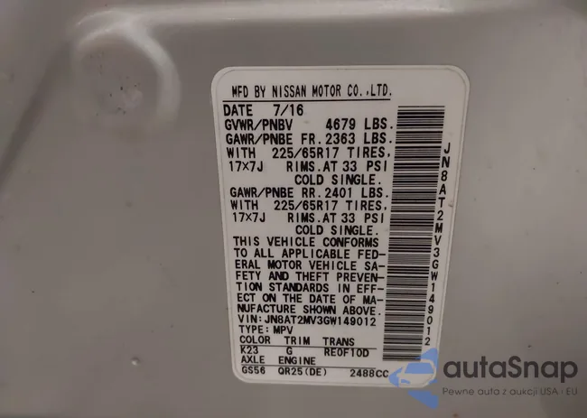 JN8AT2MV3GW149012: 44338546