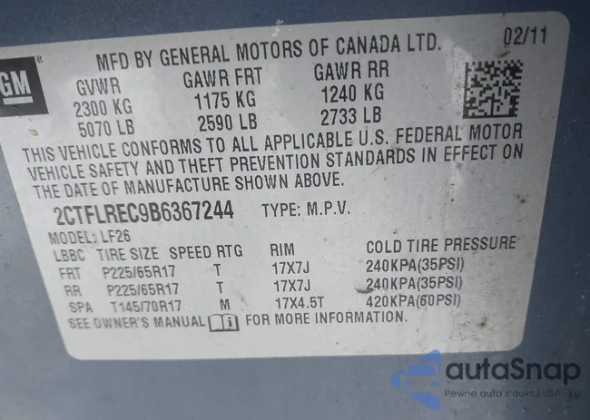 2CTFLREC9B6367244: 44338547