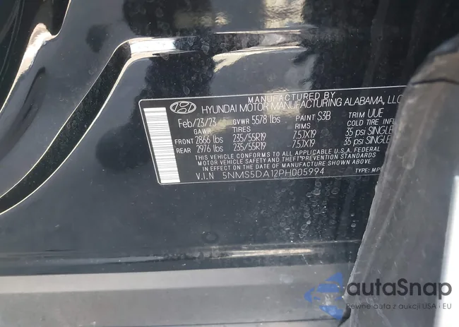 5NMS5DA12PH005994: 44337573