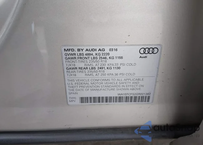 WA1EFCFS2GR021382: 44337593