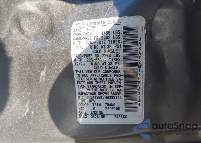 JN8AT2MT7HW392144: 44337740