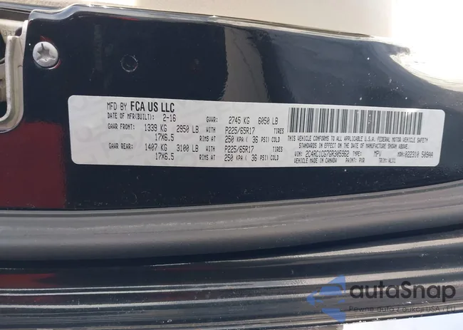 2C4RC1CG7GR305962: 44337835