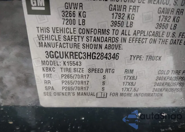 3GCUKREC3HG284346: 44339040