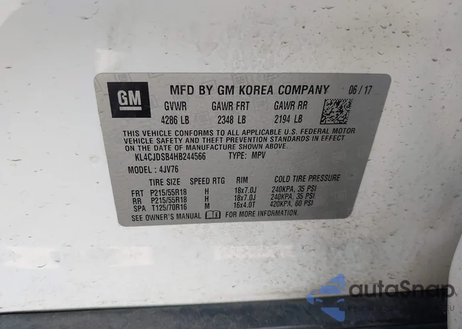 KL4CJDSB4HB244566: 44339076