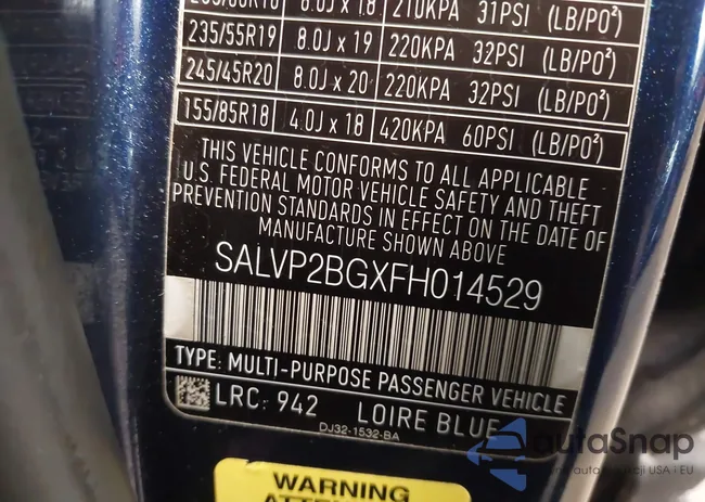 SALVP2BGXFH014529: 44339402