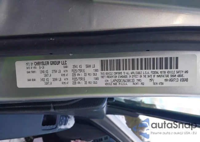 1J4PN2GK1AW180133: 44339450