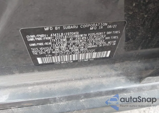 JF2GTAPC9MH393095: 44339530