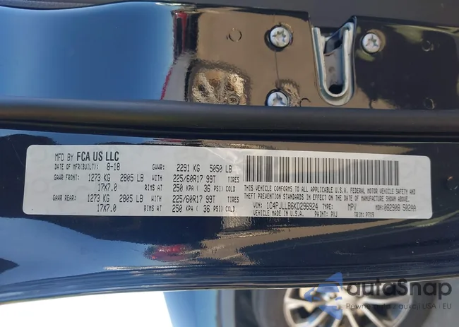 1C4PJLLB6KD296924: 44339552