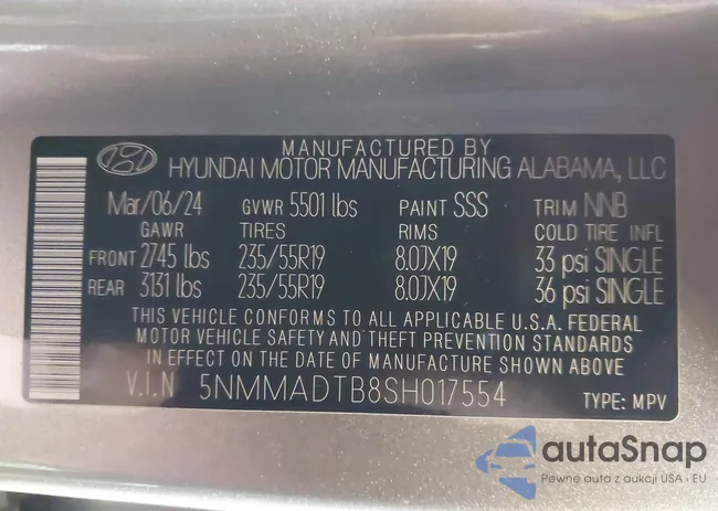 5NMMADTB8SH017554: 44338701