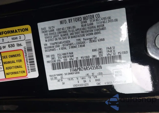 1FA6P8CF6R5435826: 44338746