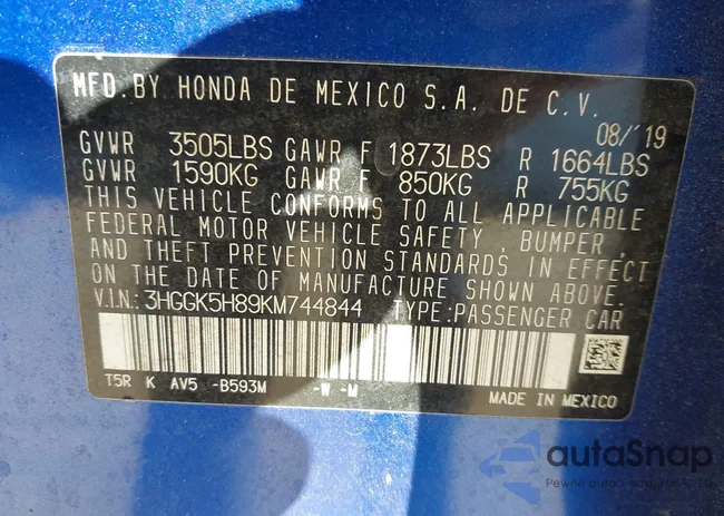 3HGGK5H89KM744844: 44338821