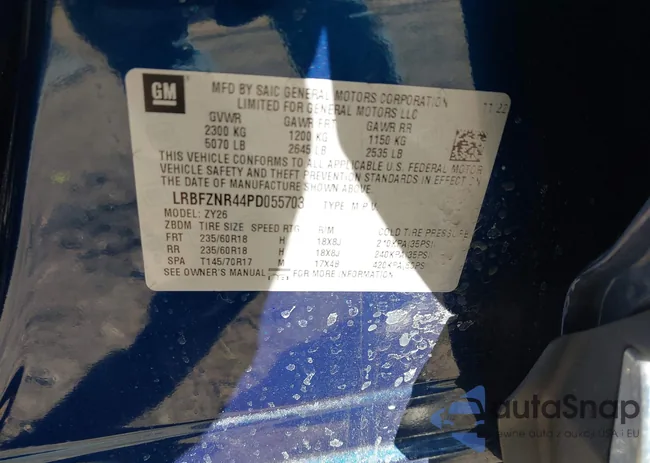 LRBFZNR44PD055703: 44340073