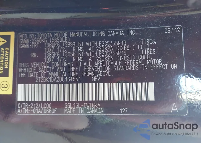 2T2BK1BA2DC164551: 44340078