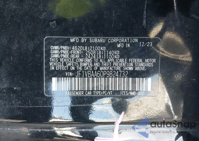 JF1VBAA60P9824732: 44340223