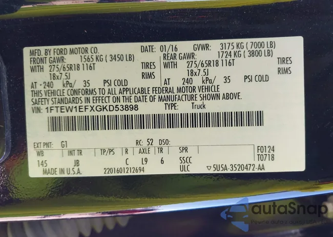 1FTEW1EFXGKD53898: 44340396