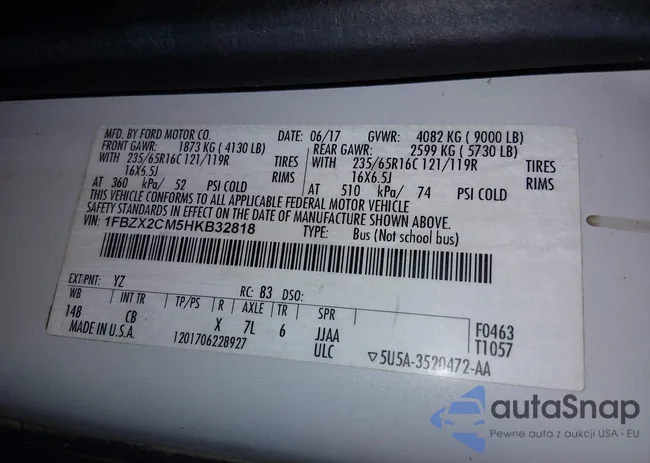 1FBZX2CM5HKB32818: 44340544