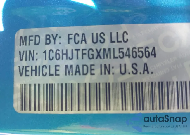 1C6HJTFGXML546564: 44341253