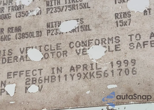 2B6HB11Y9XK561706: 44340788