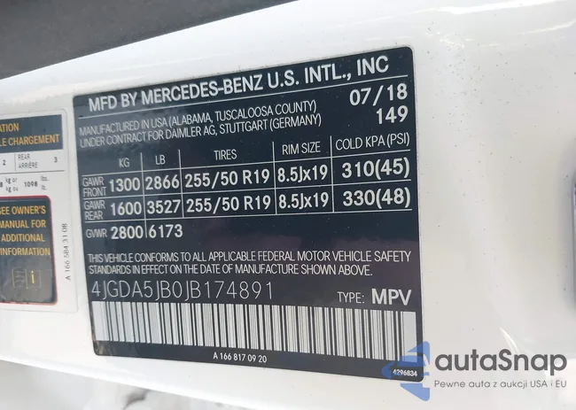 4JGDA5JB0JB174891: 44341786