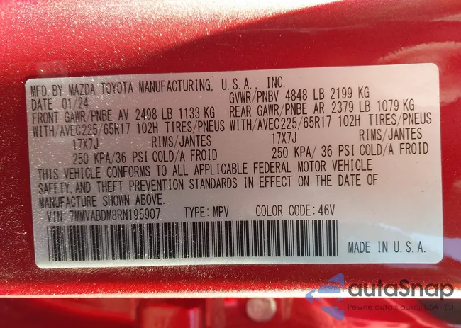 7MMVABDM8RN195907: 44343013