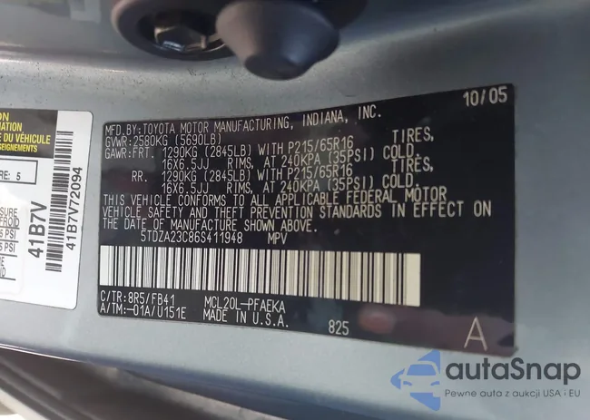 5TDZA23C86S411948: 44343288