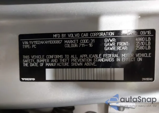 YV1102AK4H1006867: 44343347