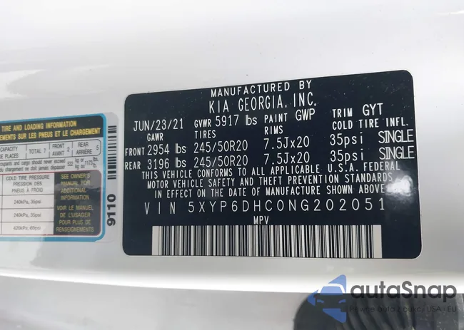 5XYP6DHC0NG202051: 44343379