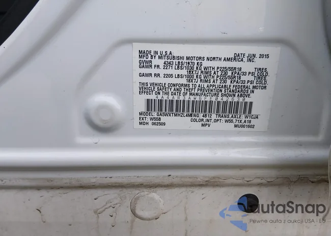 4A4AR3AW6FE042630: 44342879