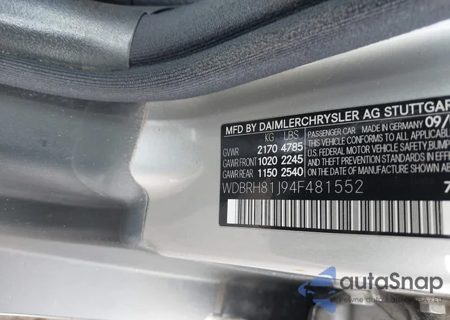 WDBRH81J94F481552: 44344069